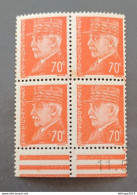 FRANCE FRANCIA 1941 TYPES PETAIN CAT YVERT N 511 MNH ERROR PRINT COLOR SPOTS OUT OF REGISTER + SCANNER - Nuovi