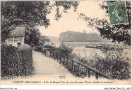 ABBP3-94-0204 - NOGENT-SUR-MARNE - L'ile De Beauté -- Vue De Chez Convert - Maison Gaillard Successeur - Nogent Sur Marne