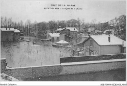 ABBP3-94-0202 - Crue De La Marne - SAINT-MAUR - Le Quai De La Marne - Saint Maur Des Fosses