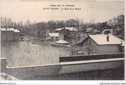 ABBP3-94-0200 - Crue De La Marne - SAINT-MAUR - Le Quai De La Marne - Saint Maur Des Fosses