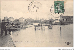 ABBP2-94-0153 - Inondations 1910 - ILE SAINT-PIERRE - ALFORTVILLE A La Decru 1910 - Les Ravages - Alfortville