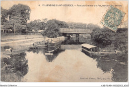 ABBP11-94-0951 - VILLENEUVE-SAINT-GEORGES - Pont Du Chemin De Fer - Travers De L'yerres - Villeneuve Saint Georges