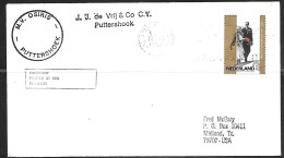 1987 Paquebot Cover, Netherlands Stamp Used In Lancaster, UK - Briefe U. Dokumente