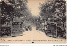 ABBP8-94-0739 - FONTENAY-SOUS-BOIS - Le Bois Des Vincennees - Le Restaurant De La Porte Jaune - Fontenay Sous Bois