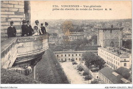 ABBP8-94-0699 - VINCENNES - Vue Generale - Prise Du Chemin De Ronde Du Donjon - Vincennes