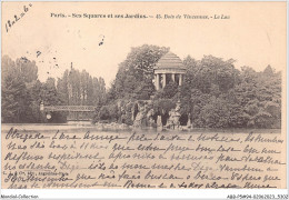 ABBP5-94-0419 -  Paris - Ses Squares Et Ses Jardins - Bois De VINCENNES - Le Lac - Vincennes