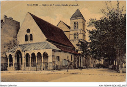 ABNP10-94-0938 - SAINT-MAUR - Eglise Saint-nicolas - Facade Principale - Saint Maur Des Fosses