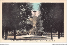 ABNP10-94-0909 - SAINT-MANDE - Hopital Militaire Begin - Cour Des Malades - Saint Mande