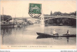 ABNP8-94-0751 -NOGENT-SUR-MARNE - Le Pont Vu De L'ile De Beauté - Nogent Sur Marne