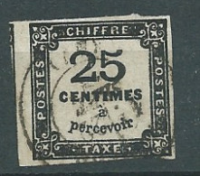 25 Centimes Yvert N° 5A Oblitéré  - Ava 33706 - 1859-1959 Oblitérés