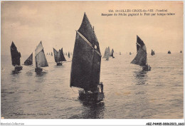 ABZP4-85-0277 - SAINT GILLES CROIX DE VIE - Barque De Peche  - Saint Gilles Croix De Vie