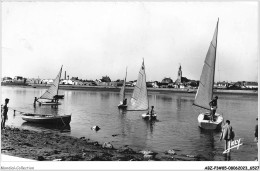 ABZP3-85-0210 - SAINT GILLES CROIX DE VIE - Canots A Voilles Dans L'arriere Port - Saint Gilles Croix De Vie