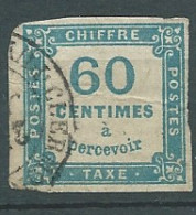 60 Centimes Yvert N° 9 Oblitéré  - Ava 33707 - 1859-1959 Usati