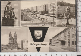 Magdeburg - Neue Strombrücke-  Gelaufen 1968 (AK 5097) Günstige Versandkosten - Magdeburg