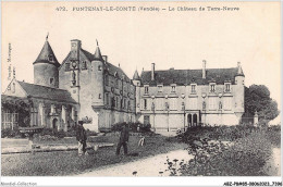 ABZP8-85-0646 - FONTENAY LE COMTE - Le Chateau  Terre Neuve  - Fontenay Le Comte