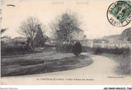 ABZP8-85-0641 - FONTENAY LE COMTE - Jardins Et Ecole Des Jacobins - Fontenay Le Comte