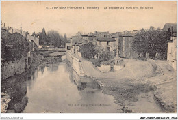 ABZP8-85-0631 - FONTENAY LE COMTE - Vendée Aux Pont Des Sardines - Fontenay Le Comte