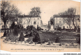 ABZP5-85-0431 - LA ROCHE SUR YON - Le Square Et La Rue De La Prefecture  - La Roche Sur Yon