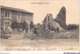 ABZP5-85-0411 - POUZAUGES - Ruine Du Chateau  - Pouzauges