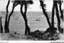 ABZP5-85-0384 - ILE NOIRMOUTIER - Bateaux A L'anse Des Souzeaux  - Ile De Noirmoutier