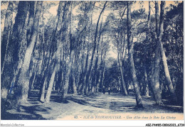 ABZP4-85-0299 - ILE DE NOIRMOUTIER - Une Allée Dans Le Bois  - Ile De Noirmoutier