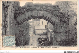 ADZP4-95-0337 - AUVERS-SUR-OISE - Porte De L'ancien Bief De Montmaur - Auvers Sur Oise