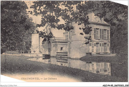 ADZP4-95-0285 - CHAUMONTEL - Le Château - Autres & Non Classés