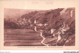 ADZP3-95-0183 - LA ROCHE GUYON - Vue Sur La Route Et Les Roches De Clachaloze - La Roche Guyon