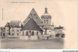 ADZP2-95-0112 - PONTOISE - église Notre-dame - Abside - Pontoise