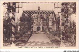 ADZP1-95-0034 - US S-et-O - Le Château Vu à Travers Les Rosiers - Sonstige & Ohne Zuordnung