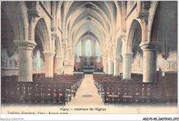 ADZP1-95-0037 - VIGNY - Intérieur De L'église - Vigny