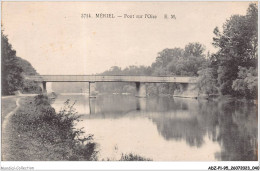 ADZP1-95-0021 - MERIEL - Pont Sur L'oise E-m - Meriel