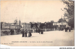 ADZP10-95-0827 - ENGHIEN-LES-BAINS - Le Casino - Vue De La Jetée-promenade - Enghien Les Bains