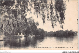 ADZP10-95-0817 - ENGHIEN-les-BAINS - Les Bords Du Lac - Enghien Les Bains