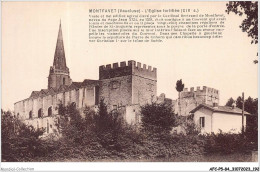 AFCP5-84-0573 - MONTFAVET - Vaucluse - L'église Fortifiée XIV S  - Autres & Non Classés