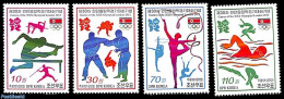 Korea, North 2012 Olympic Games London 4v, Mint NH, Sport - Athletics - Gymnastics - Judo - Olympic Games - Swimming - Leichtathletik