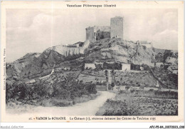 AFCP5-84-0496 - VAISON-LA-ROMAINE - Le Château - Ancienne Demeure Des Comtes De Toulouse 1195 - Vaison La Romaine