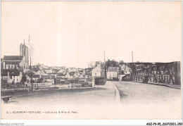 ADZP9-95-0710 - BEAUMONT-SUR-OISE - Entrée De La Ville Et Pont - Beaumont Sur Oise