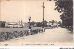 ADZP8-95-0678 - ENGHIEN-LES-BAINS - La Jetée Et Le Casino - Enghien Les Bains