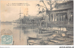 ADZP8-95-0653 - ENGHIEN-LES-BAINS - Vue Du Kiosque Chinois Et Du Casino - Enghien Les Bains