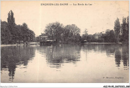 ADZP8-95-0644 - ENGHIEN-LES-BAINS - Les Bords Du Lac - Enghien Les Bains