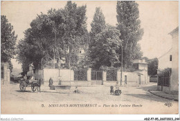 ADZP7-95-0564 - SOISY-SOUS-MONTMORENCY - Place De La Fontaine Blanche - Soisy-sous-Montmorency