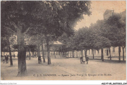 ADZP7-95-0559 - SANNOIS - Square Jules Ferry - Le Kiosque Et Les écoles - Sannois