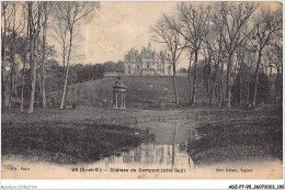 ADZP7-95-0537 - Château De DAMPONT - Côté Sud - Sonstige & Ohne Zuordnung