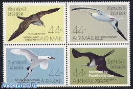 Marshall Islands 1987 Sea Birds 4v [+], Mint NH, Nature - Birds - Other & Unclassified