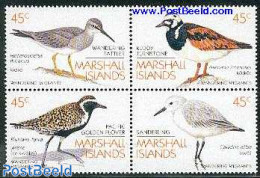 Marshall Islands 1989 Birds 4v [+], Mint NH, Nature - Birds - Other & Unclassified