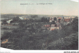 ADZP5-95-0414 - ERAGNY - Le Village Et L'oise - Eragny