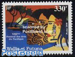 Wallis & Futuna 2000 Pacific Art Festival 1v, Mint NH - Autres & Non Classés