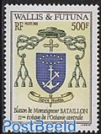 Wallis & Futuna 2003 Monseigneur Bataillon 1v, Mint NH, History - Transport - Coat Of Arms - Ships And Boats - Bateaux