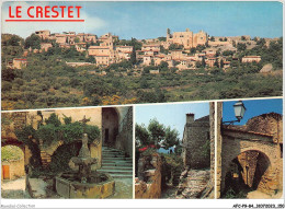 AFCP9-84-1007 - LE CRESTET - Village Médiéval Situé Sur Une Arête Rocheuse Face Au Mont Ventoux - Otros & Sin Clasificación